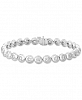 Effy Diamond Bezel Link Bracelet (3-1/4 ct. t. w. ) in 14k White Gold