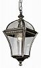 5086 BK - Trans Globe Lighting - One Light Small Hanging Black Finish with Beveled Glass -