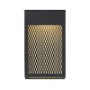 35927-013 - Eurofase-Canada - Coop - 7.25 Inch 14W 1 LED Large Wall Sconce Sand Black/Gold Painted Finish with Iron Mesh Shade - Coop