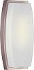E54345-61SST - ET2 Lighting - Beam II - One Light Wall Sconce Stainless Steel Finish with White Acrylic Glass - Beam II