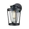 46090/1 - Elk Lighting - Fullerton - One Light Outdoor Wall Lantern Matte Black Finish with Clear Glass - Fullerton