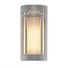 CER-7397W-ANTS - Justice Design - Ambiance - Really Big Arch Window Open Top and Bottom Outdoor Wall Sconce Antique Silver E26 Medium Base IncandescentChoose Your Options - AmbianceG��