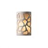 CER-7445W-PATR - Justice Design - Ambiance - Small Cobblestones Open Top and Bottom Outdoor Wall Sconce Rust Patina E26 Medium Base IncandescentChoose Your Options - AmbianceG��