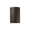 CER-1260W-SLTR - Justice Design - Ambiance - Large Cylinder Closed Top Outdoor Wall Sconce Tierra Red Slate E26 Medium Base IncandescentChoose Your Options - AmbianceG��
