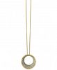 Effy Diamond Circle Pendant Necklace (1-9/10 ct t. w. ) in 14k Gold or Rose Gold