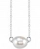 Unwritten Cultured Freshwater Pearl Pendant Necklace in Sterling Silver (8mm)
