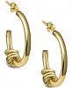 Argento Vivo Multi-Disc Hoop Earrings in Gold-Plated Sterling Silver