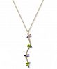 Argento Vivo Cubic Zirconia 26" Pendant Necklace in 18k Gold-Plated Sterling Silver