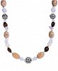 Carolyn Pollack Multi-Gemstone Statement Necklace in Sterling Silver, 19" + 2" extender