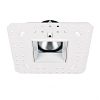 R2ASDL-F827-WT - WAC Lighting - Aether - 2 Inch 15W 2700K 85CRI 40 degree 1 LED Square Invisible Trim with LED Light Engine White Finish with Clear Glass - Aether