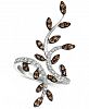Le Vian Chocolatier Diamond Leaf Ring (1 ct. t. w. ) in 14k White Gold