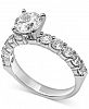 Diamond Engagement Ring (2 ct. t. w. ) in 14k White Gold