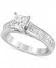 Diamond Princess Solitaire Engagement Ring (1-5/8 ct. t. w. ) in 14k White Gold