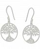 Giani Bernini Family Tree Drop Earrings in Sterling Silver, Created for Macy's