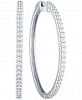 Diamond Hoop Earrings (1 ct. t. w. ) in Sterling Silver