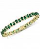 Effy Emerald (9-5/8 ct. t. w. ) & Diamond (5/8 ct. t. w. ) Link Bracelet in 14k Gold