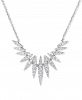 Diamond Spike 18" Statement Necklace (5/8 ct. t. w. ) in 14k White Gold