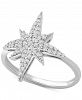 Diamond Starburst Statement Ring (1/4 ct. t. w. ) in Sterling Silver