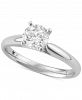 Macy's Star Signature Diamond Solitaire Engagement Ring (3/4 ct. t. w. ) in 14k White Gold