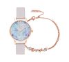 Olivia Burton Women's Under The Sea Pearly Lilac Leather Strap Watch 34mm Gift Set