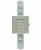 AX Armani Exchange Women's Green Silicone Strap Watch 26mm