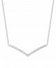 1/3 ct. t. w. Round Shape Diamond Necklace in Sterling Silver