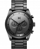 Mvmt Men's Chronograph Carbon Gray Gunmetal Ion-Plated Steel Bracelet Watch 44mm