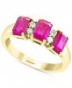 Effy Ruby (2 ct. t. w. ) & Diamond (1/10 ct. t. w. ) Ring in 14k Gold