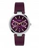 Timex Traditional Women's Purple Leather Strap Watch 34mm
