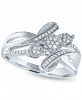 Diamond Statement Ring (1/5 ct. t. w. ) in Sterling Silver