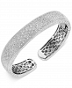Diamond Beaded Cuff Bracelet (1/2 ct. t. w. ) in Sterling Silver