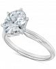 Diamond Oval Solitaire Engagement Ring (1-1/2 ct. t. w. ) in 14k White Gold