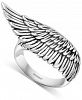 Effy Men's Feathered Wing Ring in Sterling Silver