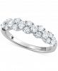 Macy's Star Signature Diamond Garland Cluster Ring (1 ct. t. w. ) in 14k White Gold