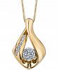Sirena Diamond 18" Pendant Necklace (1/4 ct. t. w. ) in 14k Gold