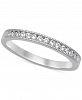 Diamond Channel-Set Band (1/6 ct. t. w. ) in 14K White, Yellow or Rose Gold