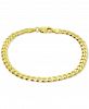 Giani Bernini Curb Link Chain Bracelet in 18k Gold-Plated Sterling Silver, Created for Macy's