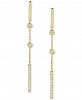 Diamond Linear Drop Earrings (1/3 ct. t. w. ) in 14k Gold