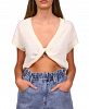 Sanctuary Frolic Twist-Front Cropped Top