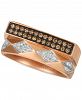 Le Vian Chocolatier Diamond Contemporary Ring (1/5 ct. t. w. ) in 14k Rose Gold