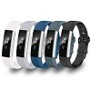 5 Pks Small Replacement Band Bracelet with Metal Clasp Compatible for Fitbit Alta HR