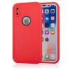 Navor Slim Fit Protective Soft and Lightweight Bumper Waterproof Case for Apple iPhone X/Xs - Red