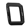 Navor Soft Silicone Clear Frame Replacement Case Cover Protector Compatible for Fitbit Ionic - Red