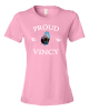 Proud To Be Vincy T-shirt - large / Navy Blue