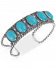 American West Turquoise Cuff Bracelet (25-3/8 ct. t. w. ) in Sterling Silver