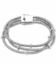 Effy Diamond Rondelle Wire Wrap Bracelet (1/6 ct. t. w. ) in Sterling Silver