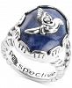 American West Sodalite Bird Statement Ring in Sterling Silver