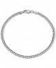 Giani Bernini Cuban Link Chain Bracelet in Sterling Silver, Created for Macy's