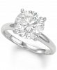 Diamond Solitaire Engagement Ring (4 ct. t. w. ) in 14k White Gold