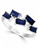 Lali Jewels Sapphire Baguette Ring (1-1/2 ct. t. w. ) in 14k White Gold